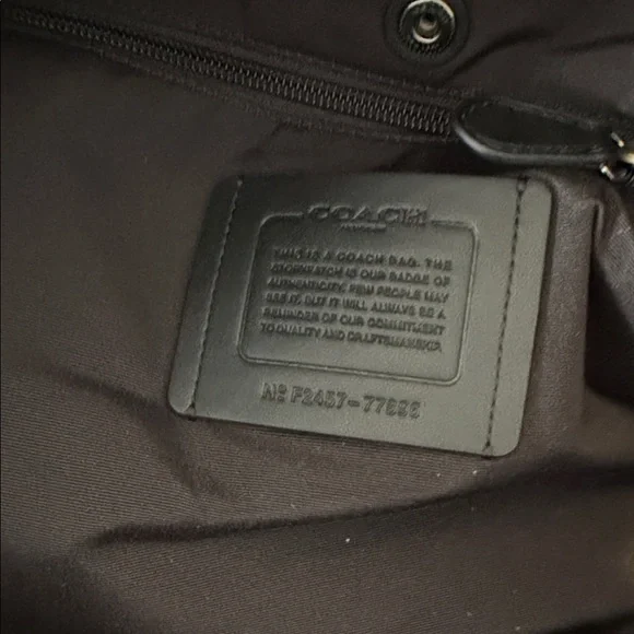 Coach Brown Signature Duffel Bag - Picture 2 of 4